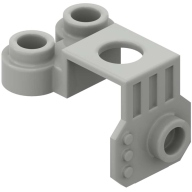 Lego držáček na krk minifigurky, světle šedá (4736 LIGHT GRAY)